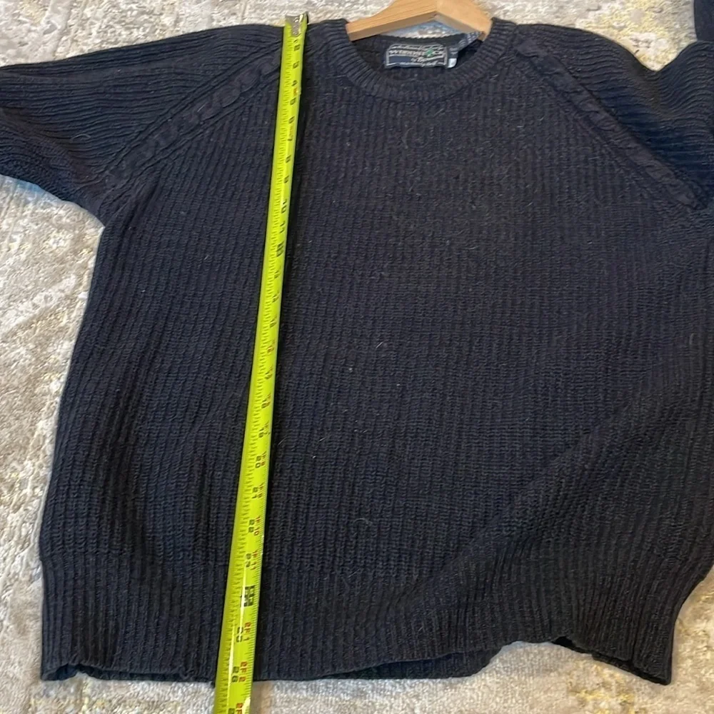 Woodstock by Bernard Vintage Wool Blend Rib Knit Sweater